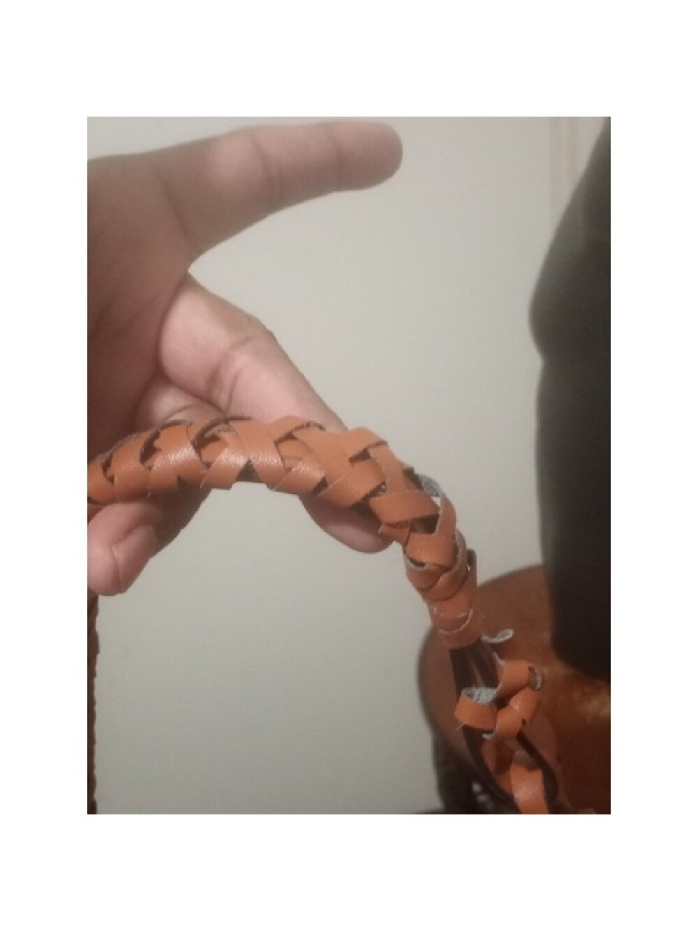 LOUIS VUITTON Paris Carmel Mahina Leather Hobo Bag White Beige - Picture 10 of 12